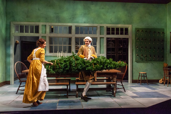Photo Flash: Merrimack Repertory Theatre Presents THE WICKHAMS: CHRISTMAS AT PEMBERLY Image