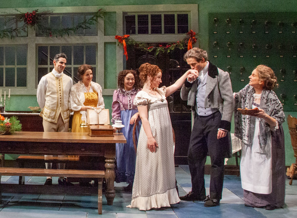 Photo Flash: Merrimack Repertory Theatre Presents THE WICKHAMS: CHRISTMAS AT PEMBERLY Image