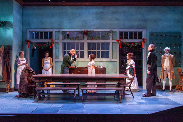 Photo Flash: Merrimack Repertory Theatre Presents THE WICKHAMS: CHRISTMAS AT PEMBERLY Image