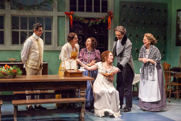 Photo Flash: Merrimack Repertory Theatre Presents THE WICKHAMS: CHRISTMAS AT PEMBERLY Image
