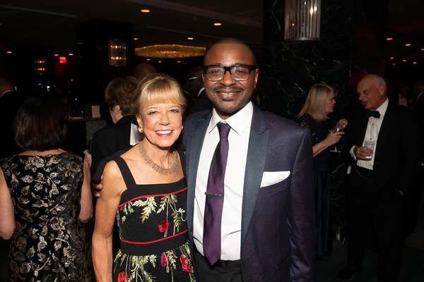 Gala Co-Chair and Board Chairman Daria L. Wallach and Artistic Director Robert Battle Photo