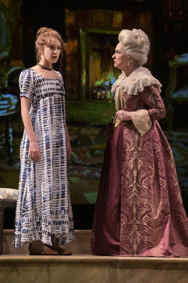 Elizabeth (Mary Mattison) and Lady Catherine de Bourgh (Lucinda Hitchcock Cone) Photo