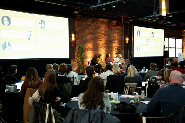 Photo Flash: BroadwayHD's Bonnie Comley Speaks on Panel at Women in Media Event 