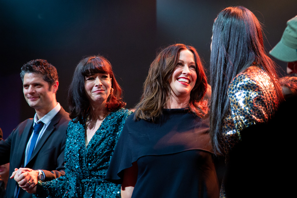 Tom Kitt, Diablo Cody, Alanis Morissette, Diane Paulus Photo