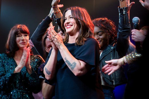 Photo Coverage: Alanis Morissette Joins JAGGED LITTLE PILL Cast for Opening Night Bows!  Image