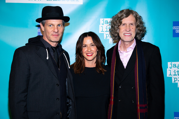 Michael Farrell, Alanis Morissette, Glen Ballard Photo