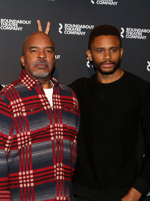 David Alan Grier and Nnamdi Asomughapose  Photo