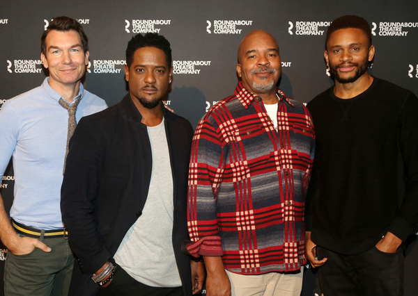 Jerry O'Connell, Blair Underwood, David Alan Grier and Nnamdi Asomugha  Photo