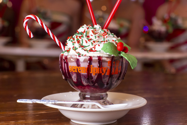 Photo Flash: Rockettes Unveil Limited-Edition Rockettes Raspberry Frrrozen Hot Chocolate at Serendipity 3 