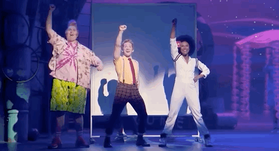 80 Gifs From THE SPONGEBOB MUSICAL To Up Your Social Media Game