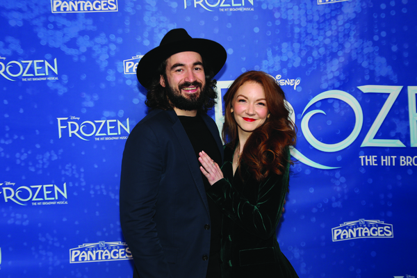 Photo Flash: Caroline Bowman, Caroline Innerbichler, and More Celebrate Opening Night of FROZEN on Tour!  Image