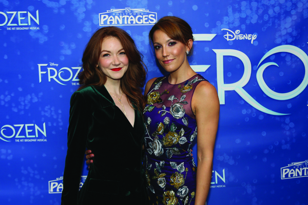 Photo Flash: Caroline Bowman, Caroline Innerbichler, and More Celebrate Opening Night of FROZEN on Tour!  Image