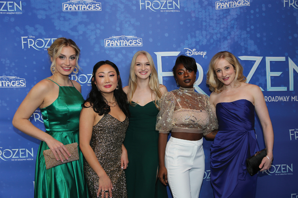 Photo Flash: Caroline Bowman, Caroline Innerbichler, and More Celebrate Opening Night of FROZEN on Tour!  Image