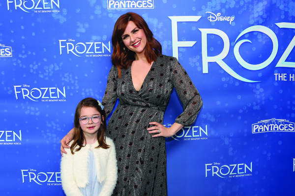 Photo Flash: Caroline Bowman, Caroline Innerbichler, and More Celebrate Opening Night of FROZEN on Tour!  Image