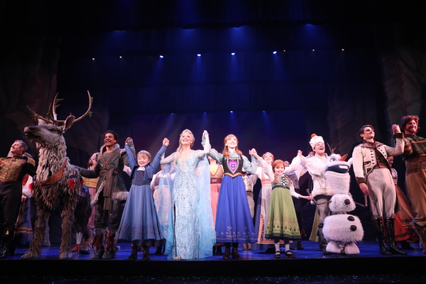 Photo Flash: Caroline Bowman, Caroline Innerbichler, and More Celebrate Opening Night of FROZEN on Tour!  Image