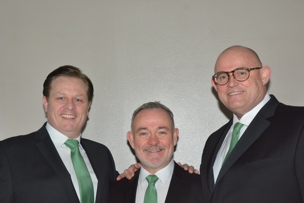Anthony Kearns, Declan Kelly and Ronan Tynan Photo