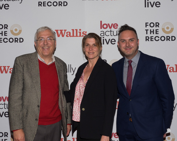 Mark Slavkin and Edward Allen with Executive Director and CEO Rachel Fine  Photo