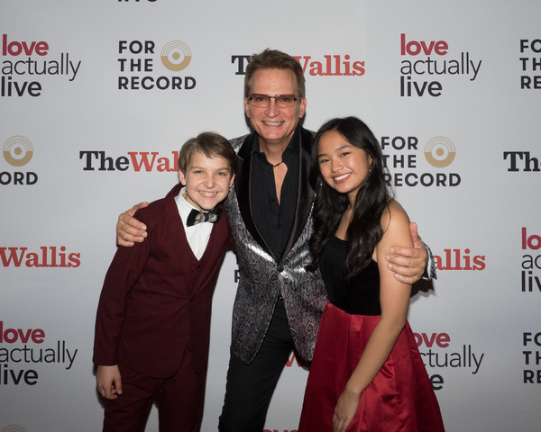 Levi Smith, Rex Smith, and Nayah Damasen Photo