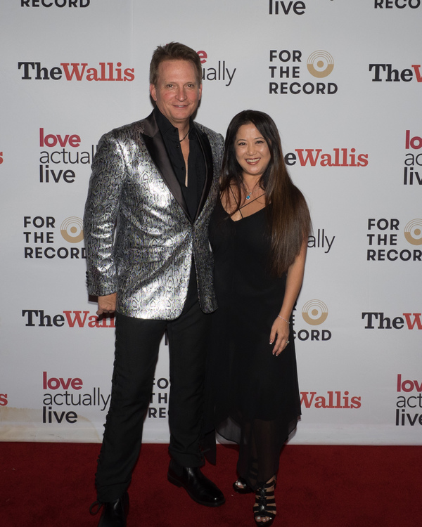 Rex Smith and Dr Tracy Lin Photo