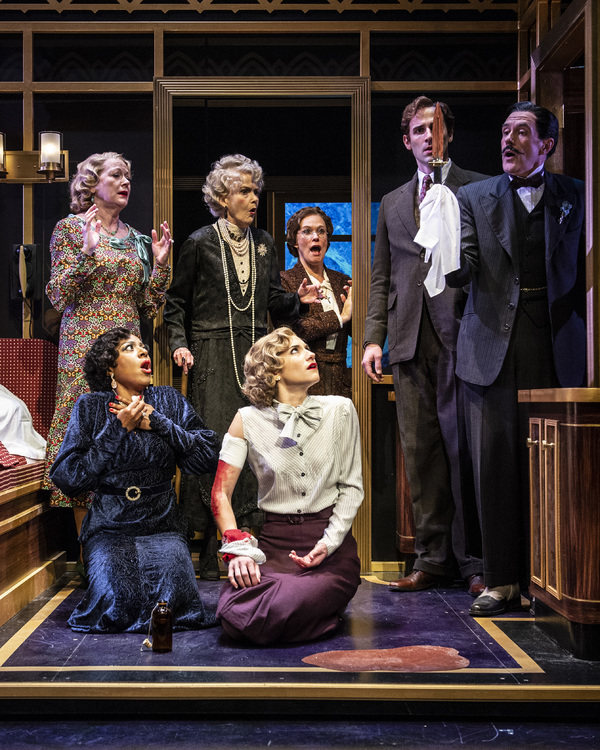 Photo Flash: Check Out Photos From Everyman Theatre's Production of MURDER ON THE ORIENT EXPRESS 