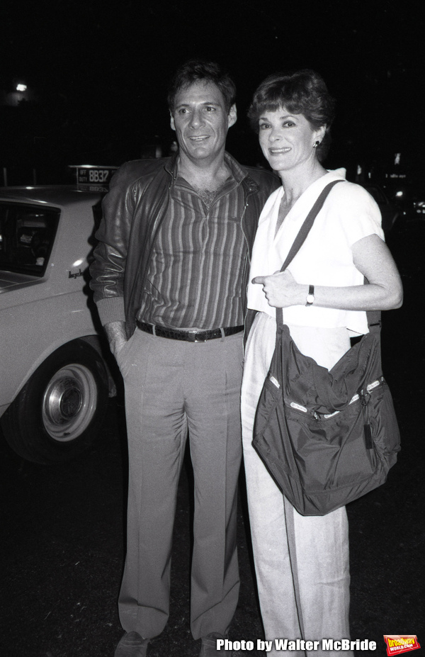 Ron Leibman and Jessica Walter on September 3, 1990 in New York City. Photo