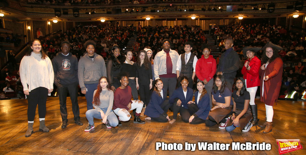 Photo Coverage: Inside the eduHAM Student Matinee Q & A Image