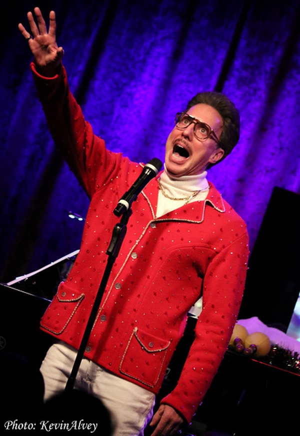 Photo Flash: Kenn Boisinger Was 'The New Voice Of Christmas' At Birdland Theater 