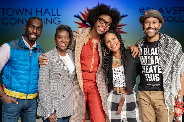 Photo Flash: Jeremy O. Harris Visits National Black Theatre For Town Hall Convening on SLAVE PLAY Image
