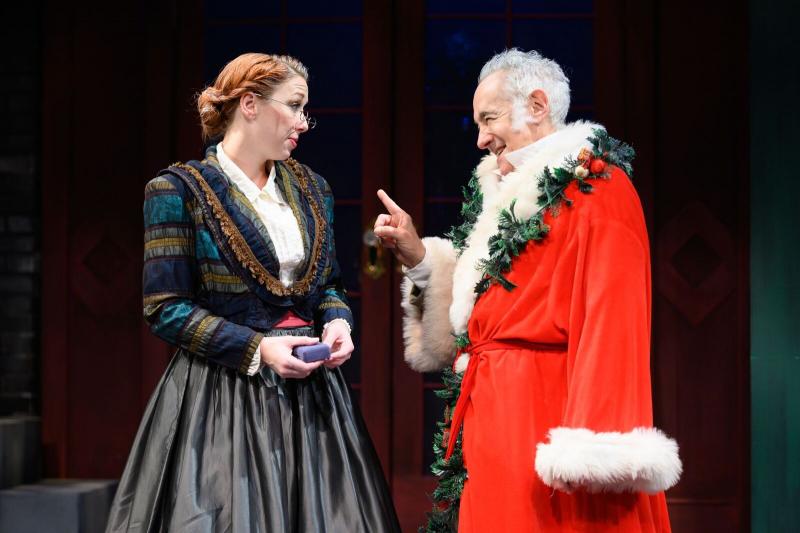 Review: SCROOGE IN LOVE at Gateway Theatre is a playful and loving tribute to an enduring classic that has every reason to become one in its own right.  Image