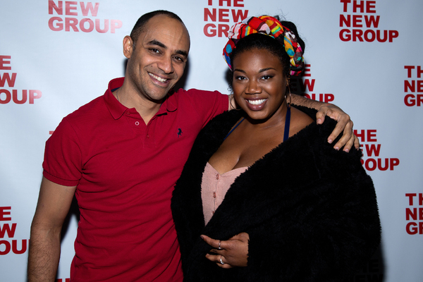 Photo Coverage: The New Group Celebrates Opening Night of ONE IN TWO 