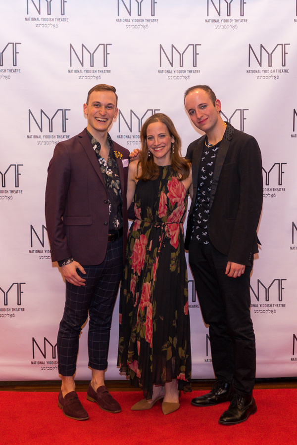 Photo Flash: National Yiddish Theatre Folksbiene Celebrates THE SORCERESS Opening Night Image