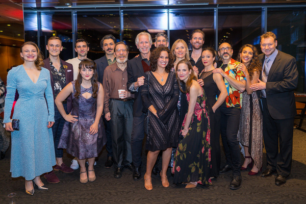 Photo Flash: National Yiddish Theatre Folksbiene Celebrates THE SORCERESS Opening Night Image