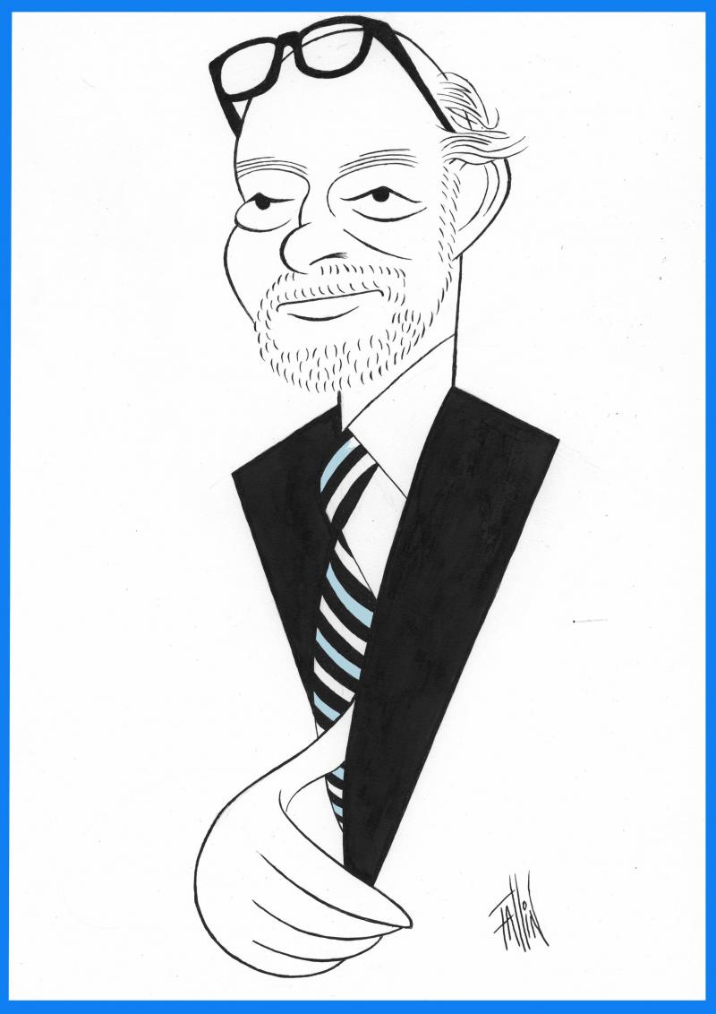BWW Exclusive: Ken Fallin Draws the Stage - Harold Prince Image