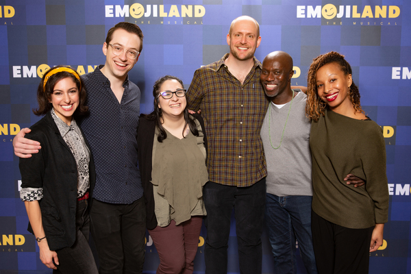 Photo Flash: First Look at EMOJILAND Rehearsal Photos with Lesli Margherita, Josh Lamon and More Image