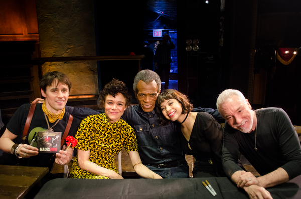 Photo Coverage: HADESTOWN Company Signs Cast Recording on the Walter Kerr Stage! Image