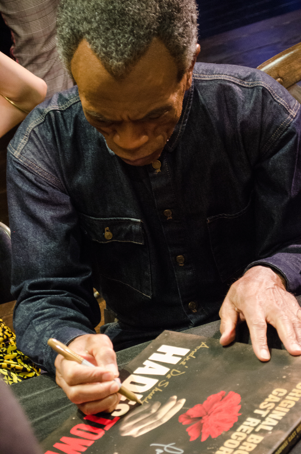 Photo Coverage: HADESTOWN Company Signs Cast Recording on the Walter Kerr Stage! Image