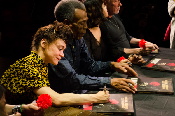Photo Coverage: HADESTOWN Company Signs Cast Recording on the Walter Kerr Stage! Image