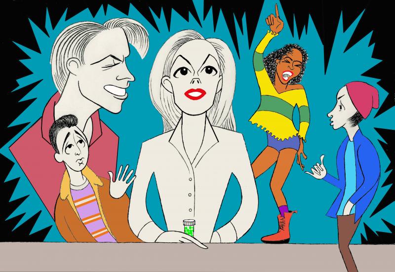 BWW Exclusive: Ken Fallin Draws the Stage - JAGGED LITTLE PILL Image