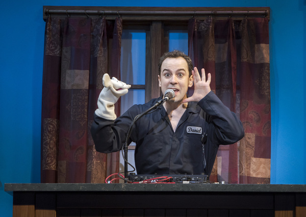 Rob McClure stars as Daniel Hillard in Mrs. Doubtfire Photo