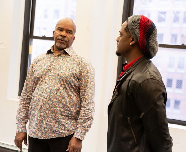 Photo Flash: Take a Look at Rehearsal Photos from Roundabout's A SOLDIER'S PLAY Image