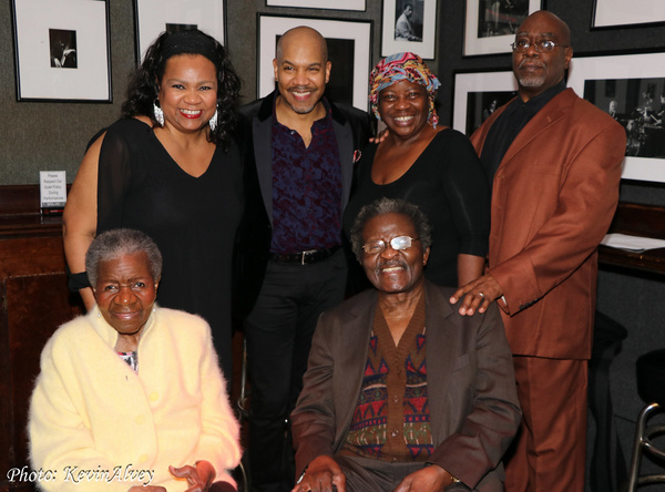 (back row): Aisha de Haas, Darius de Haas, Ronnell Bey, Marvin Jefferson  L to R (fro Photo