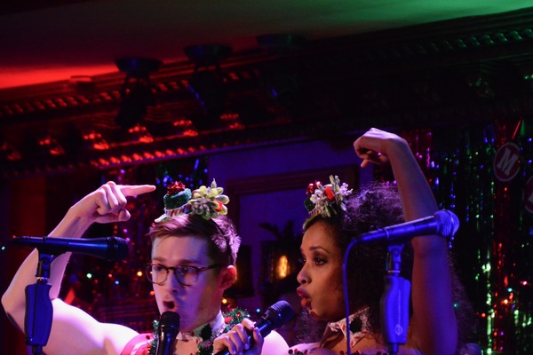 Photo Coverage: Inside the 12th Annual Joe Iconis Christmas Extravaganza at Feinstein's/54 Below 