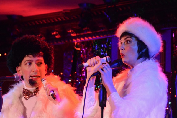 Photo Coverage: Inside the 12th Annual Joe Iconis Christmas Extravaganza at Feinstein's/54 Below 