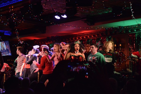 The Cast of the 12th Annual Joe Iconis Christmas Extravaganza Photo