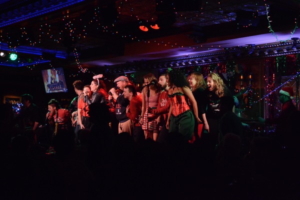 Photo Coverage: Inside the 12th Annual Joe Iconis Christmas Extravaganza at Feinstein's/54 Below 