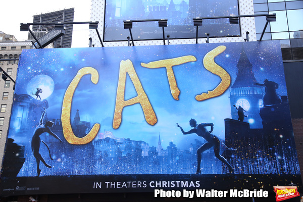 Photo Coverage: CATS Billboard Takes Over Times Square Image