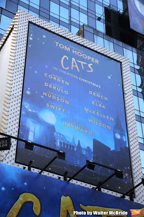 Photo Coverage: CATS Billboard Takes Over Times Square Image