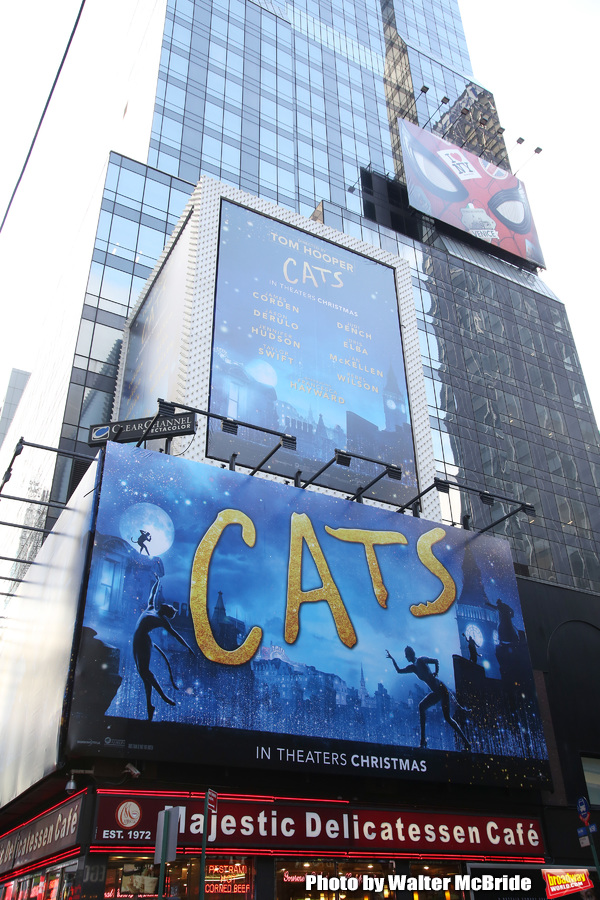 Photo Coverage: CATS Billboard Takes Over Times Square Image