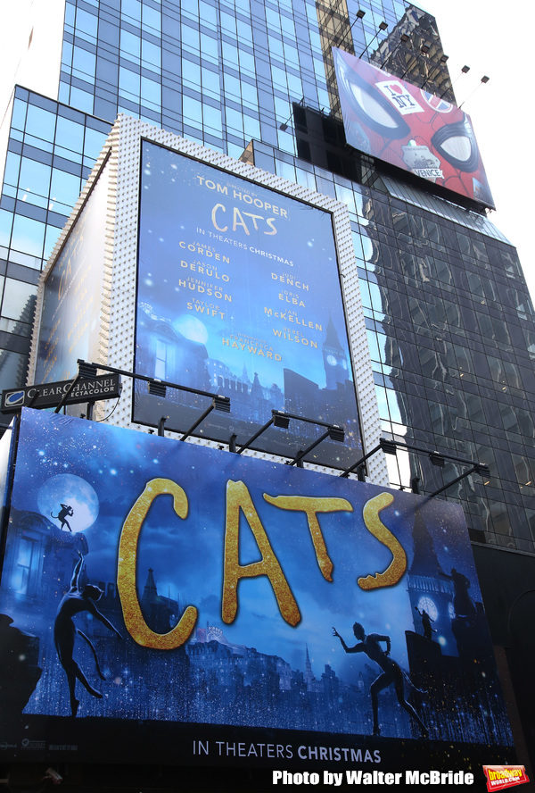 Photo Coverage: CATS Billboard Takes Over Times Square Image