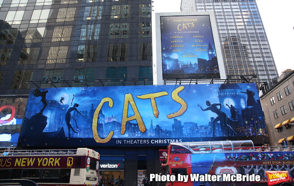 Photo Coverage: CATS Billboard Takes Over Times Square Image
